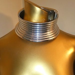 Silver Choker Necklace